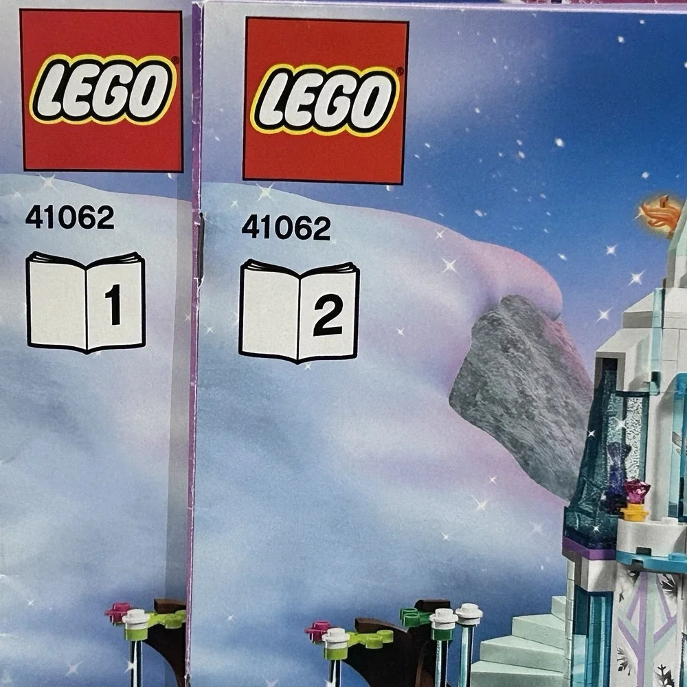 Lego Manuals For 41062 Elsa's Sparkling Ice Castle NO BRICKS